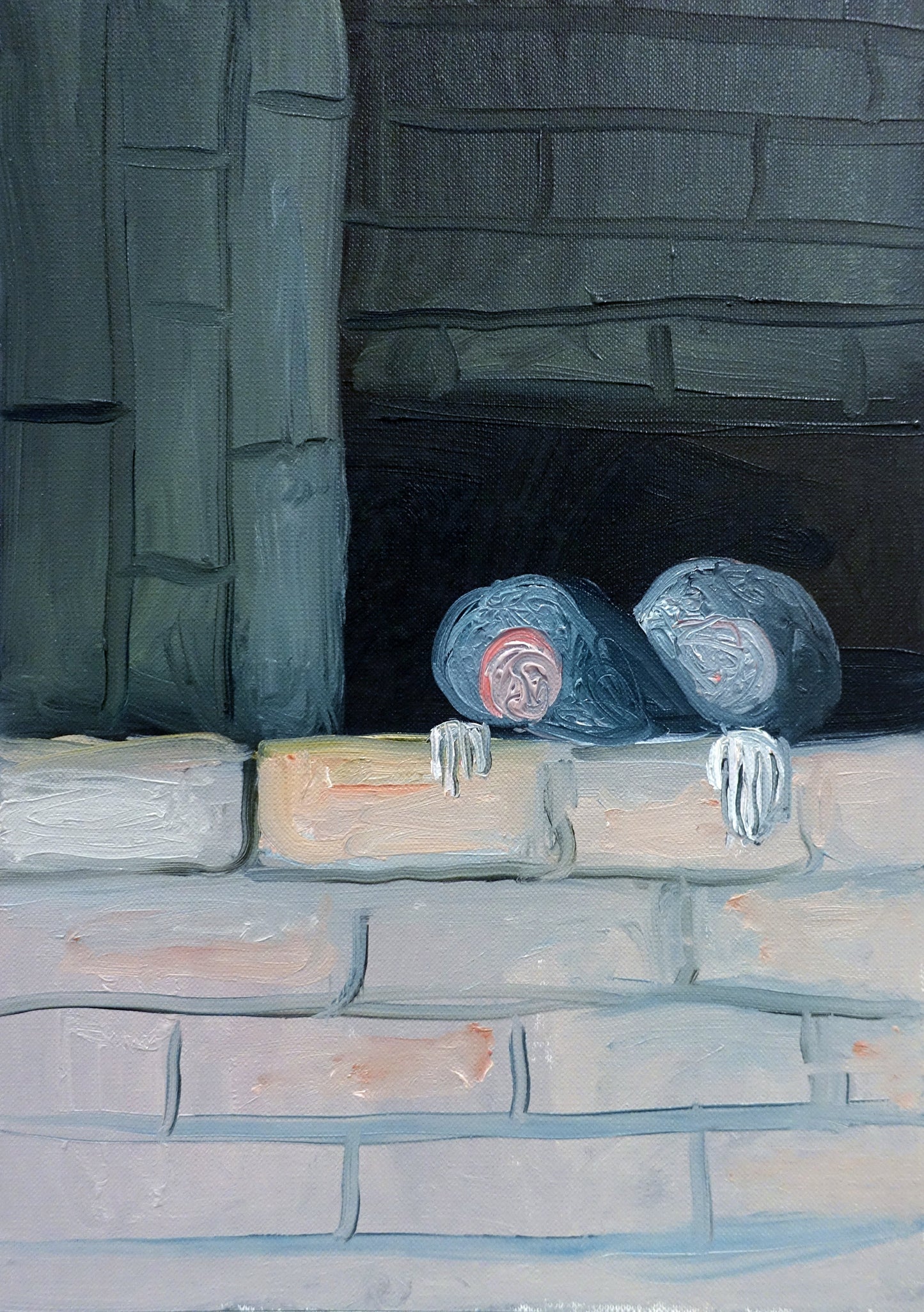 Oil painting by Joseba Eskubi