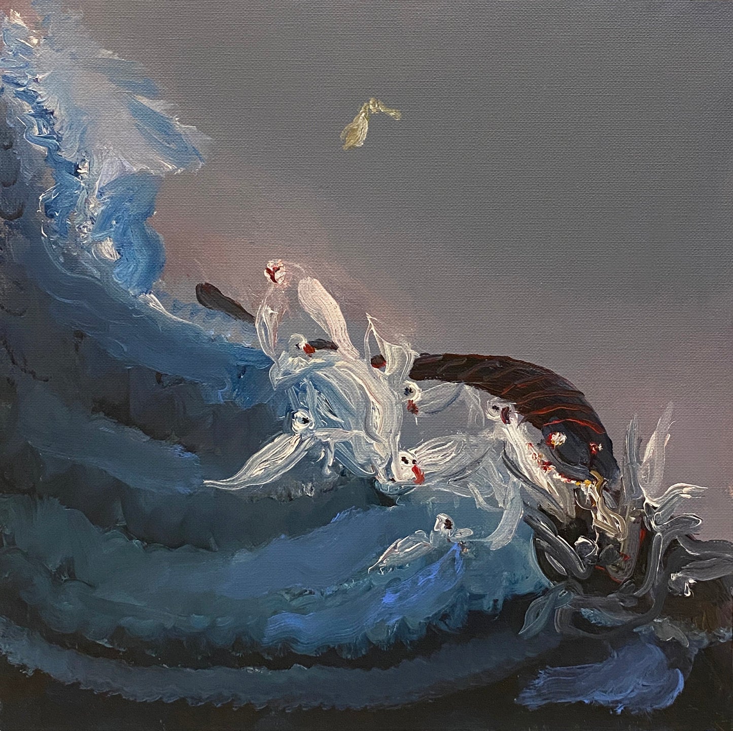 Oil painting by Joseba Eskubi