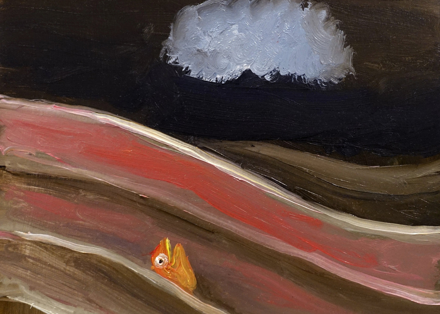 Oil painting by Joseba Eskubi