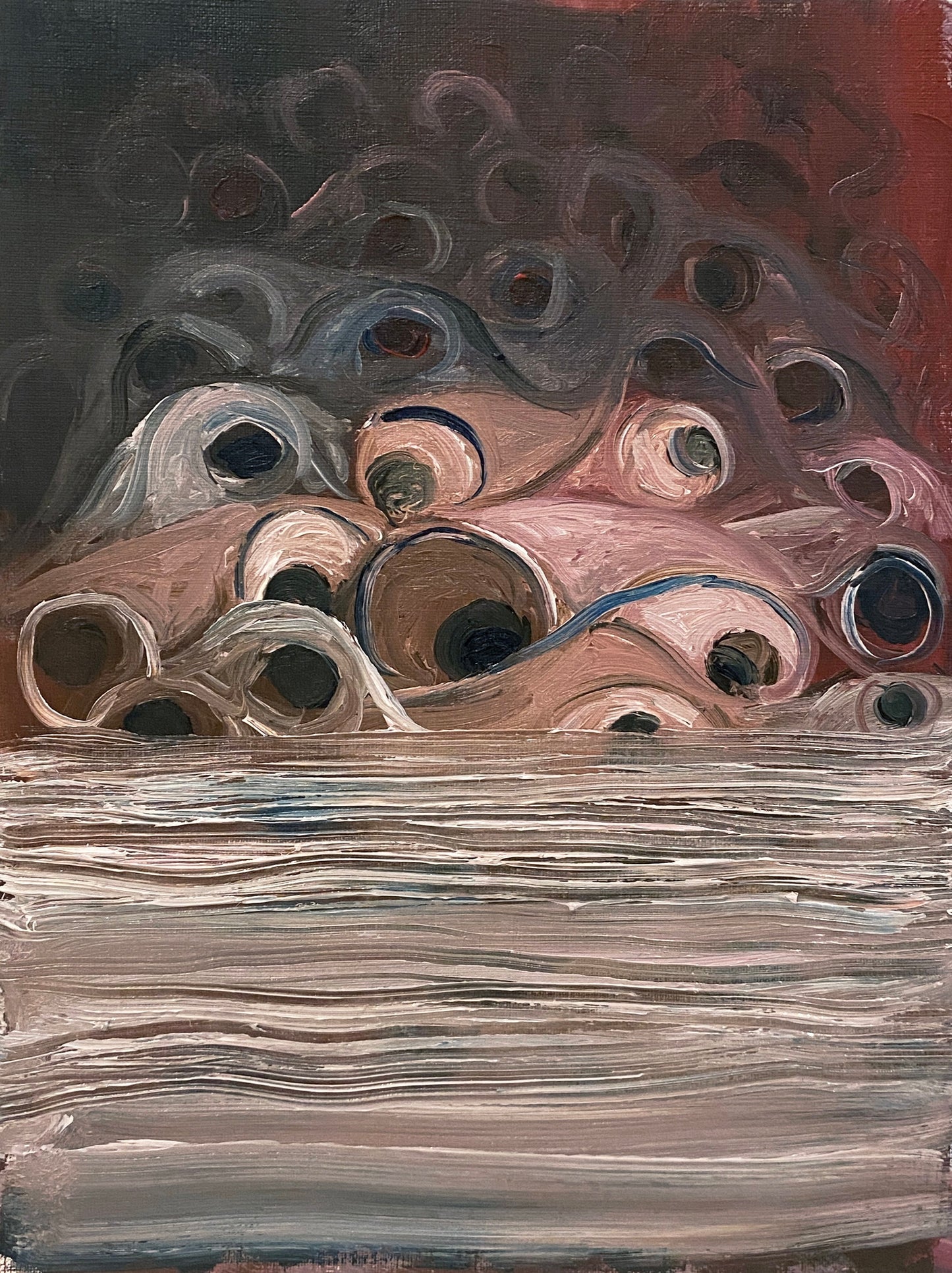 Oil painting by Joseba Eskubi