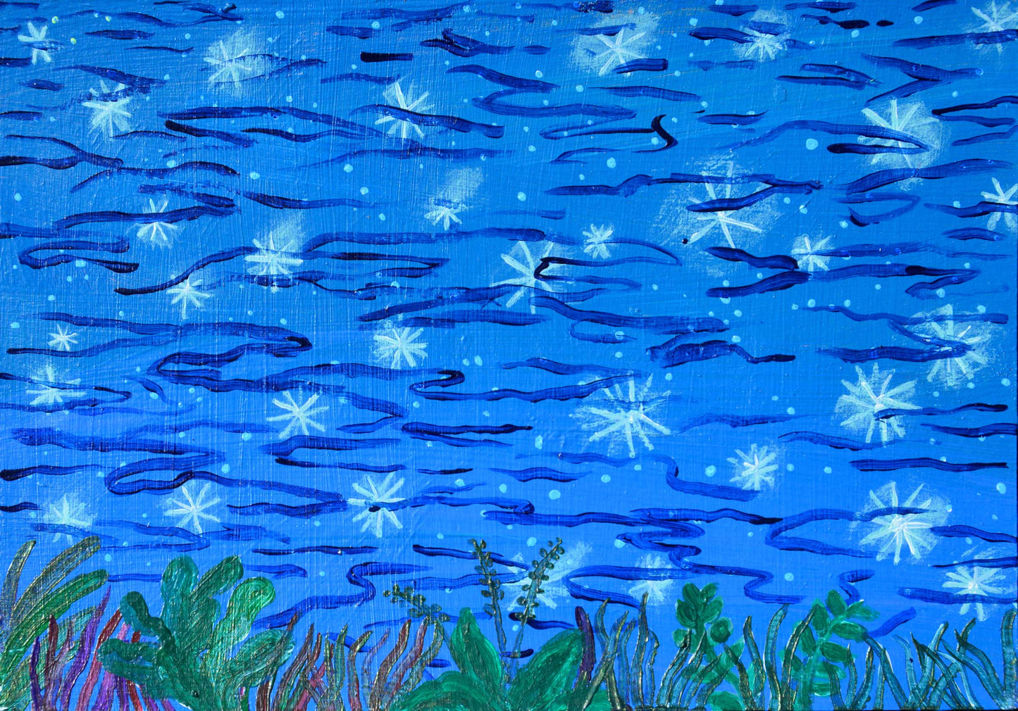 Painting by Laura López Balza