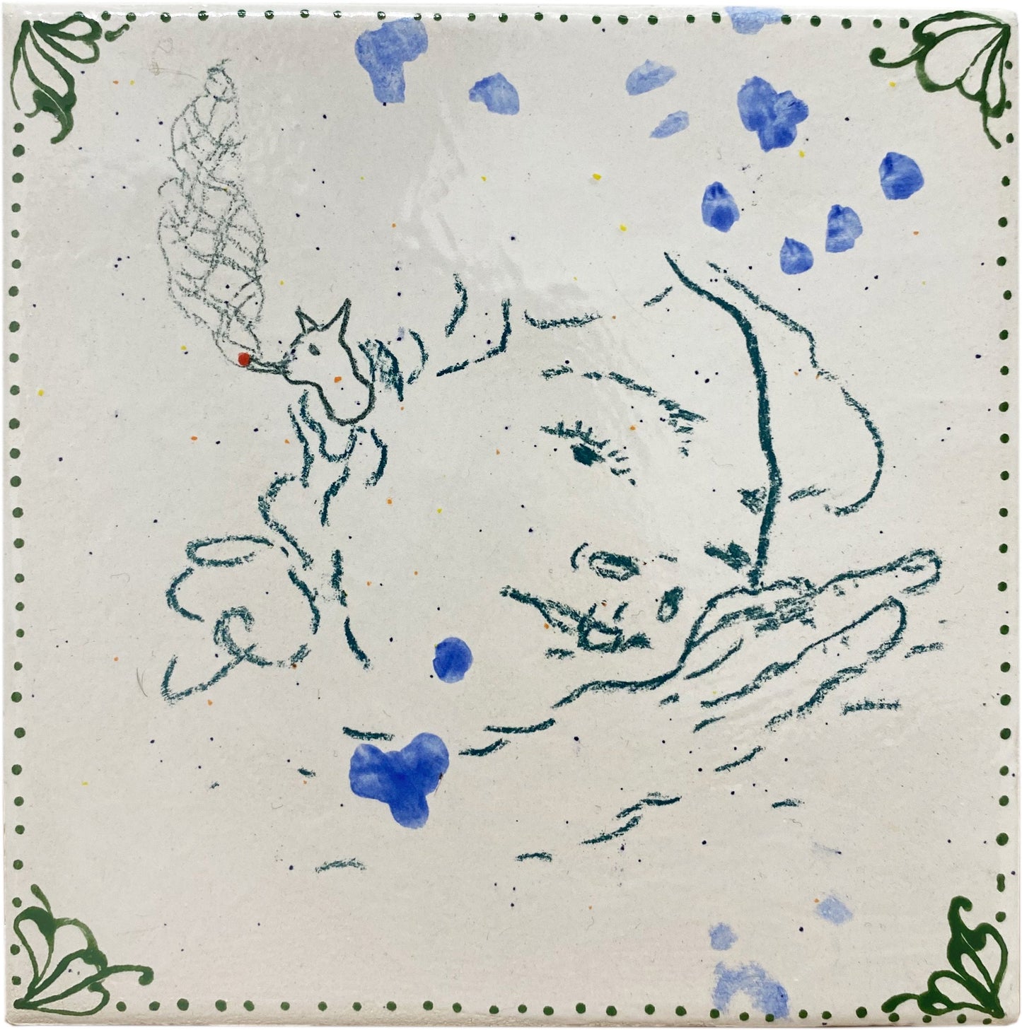 Ceramic tile by Dasha Shishkin