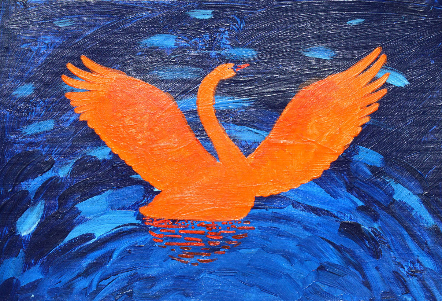 Painting by Laura López Balza