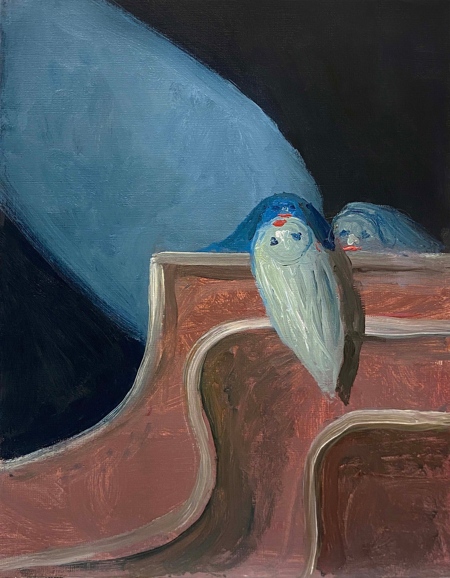 Painting by Joseba Eskubi