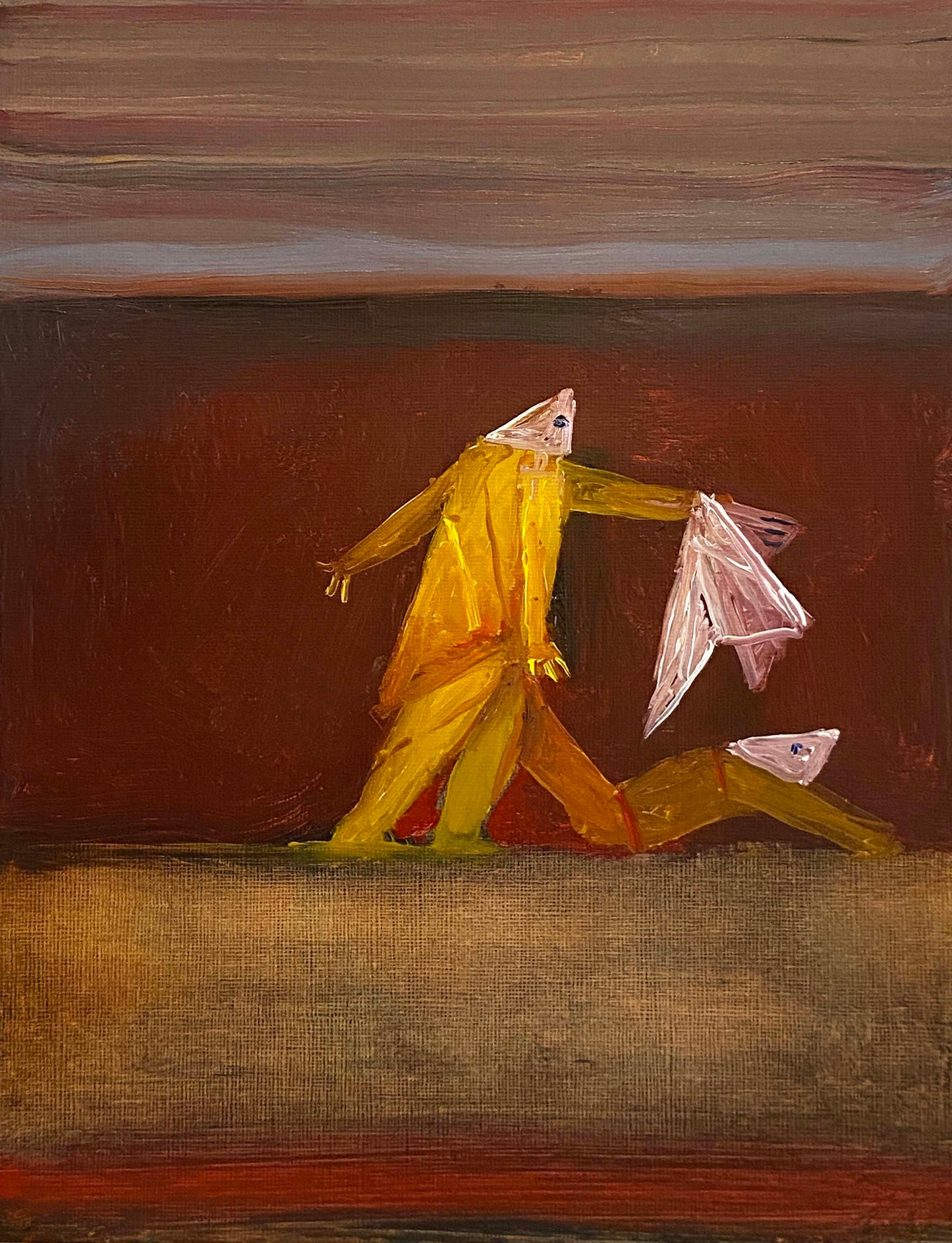 Painting by Joseba Eskubi