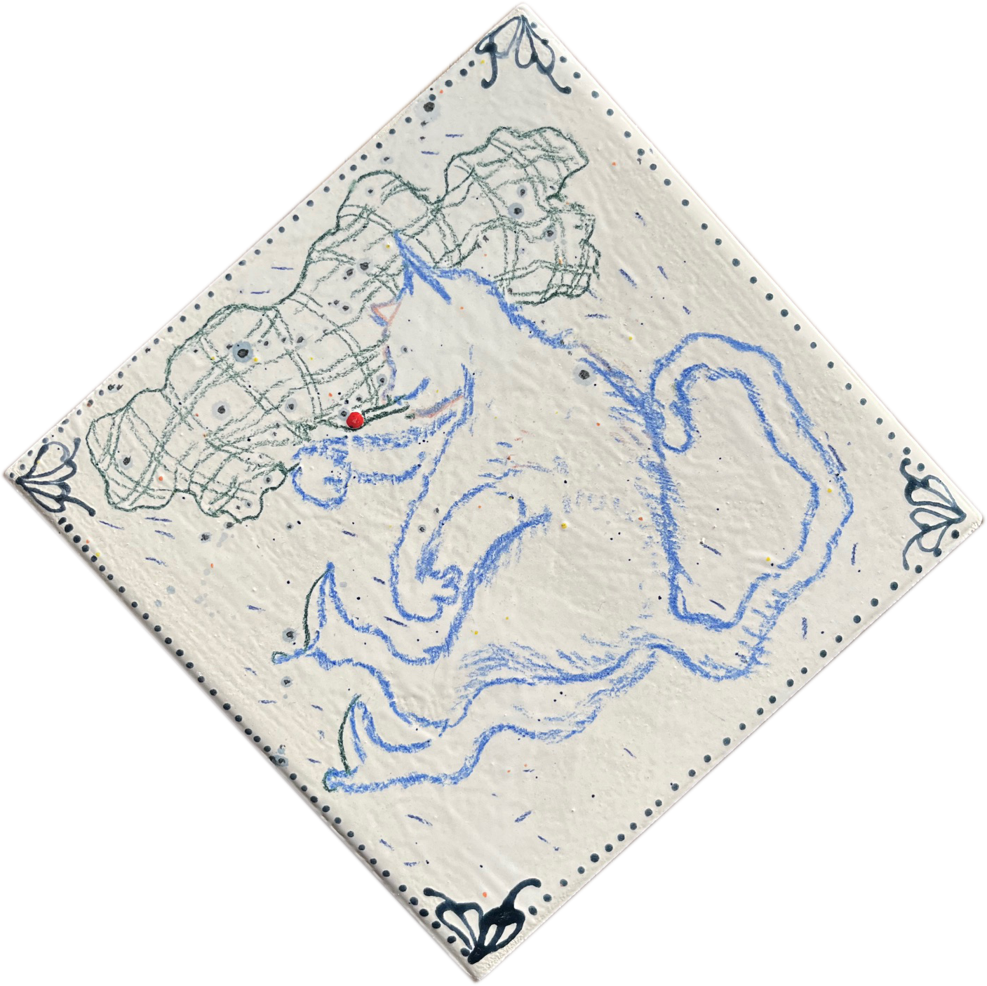 Ceramic tile by Dasha Shishkin