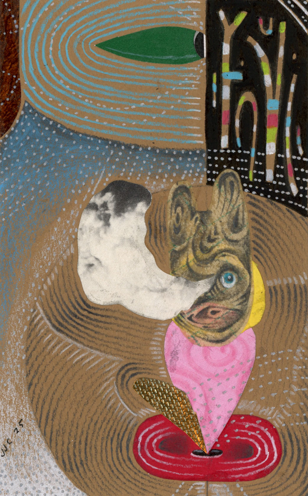 Rabbit with Smoky Eye and Narrow Waist, 2025