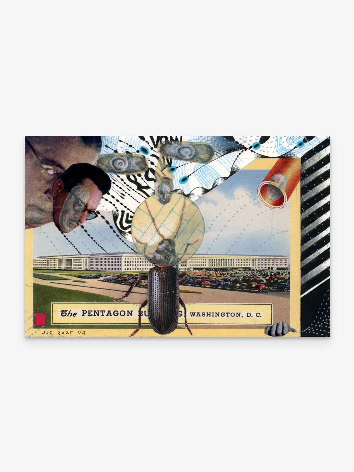 JJ Cromer postcard artwork