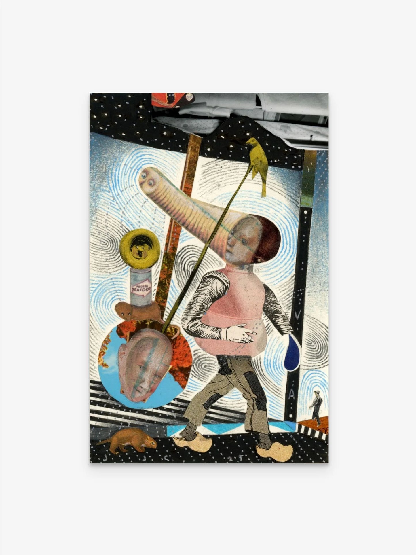 JJ Cromer postcard artwork