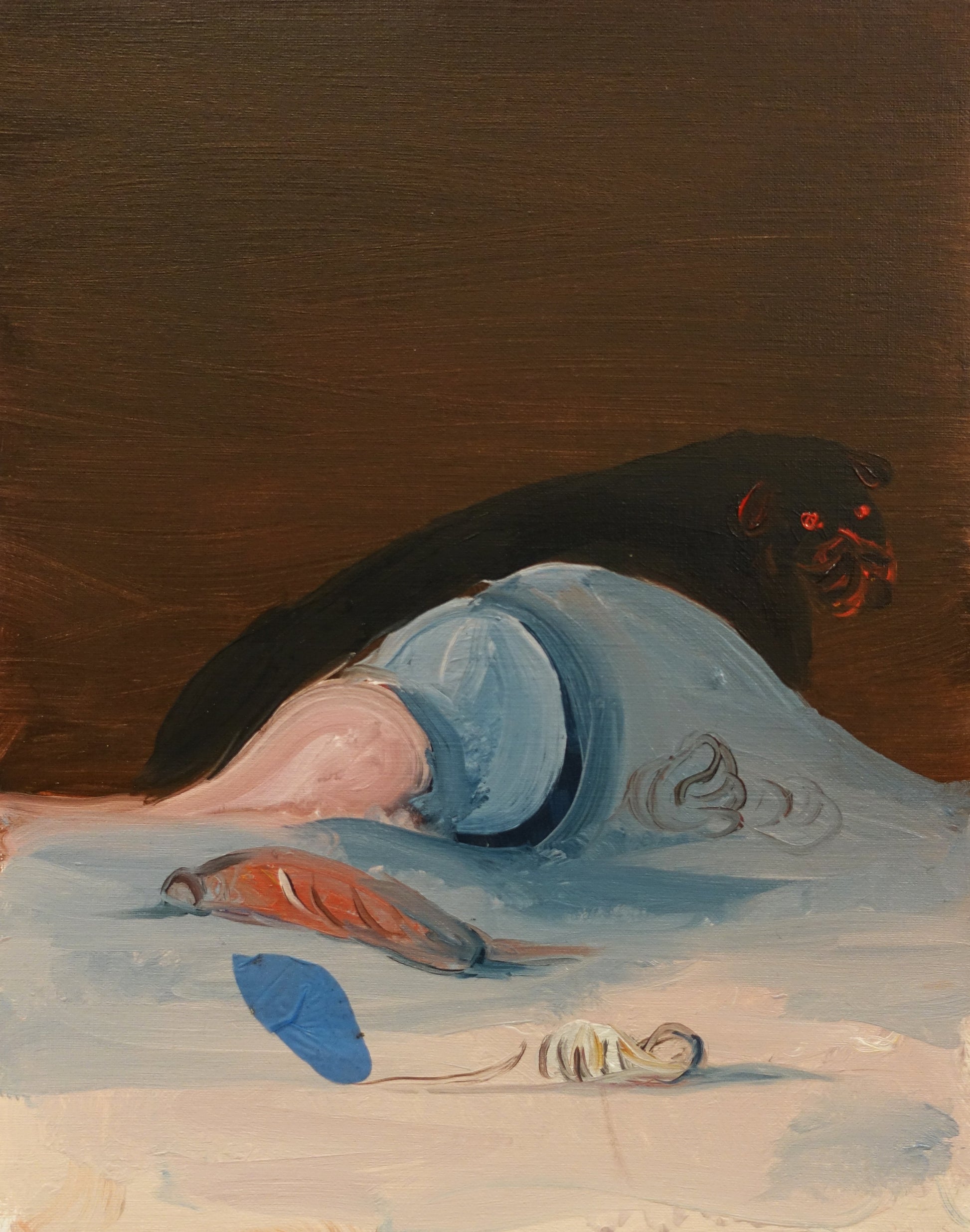 Oil painting by Joseba Eskubi