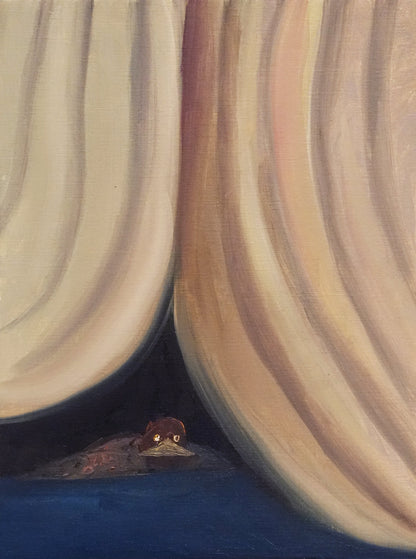 Oil painting by Joseba Eskubi