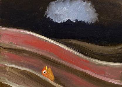 Oil painting by Joseba Eskubi