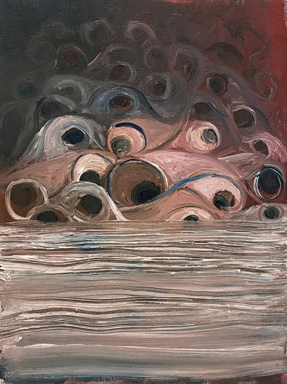 Oil painting by Joseba Eskubi