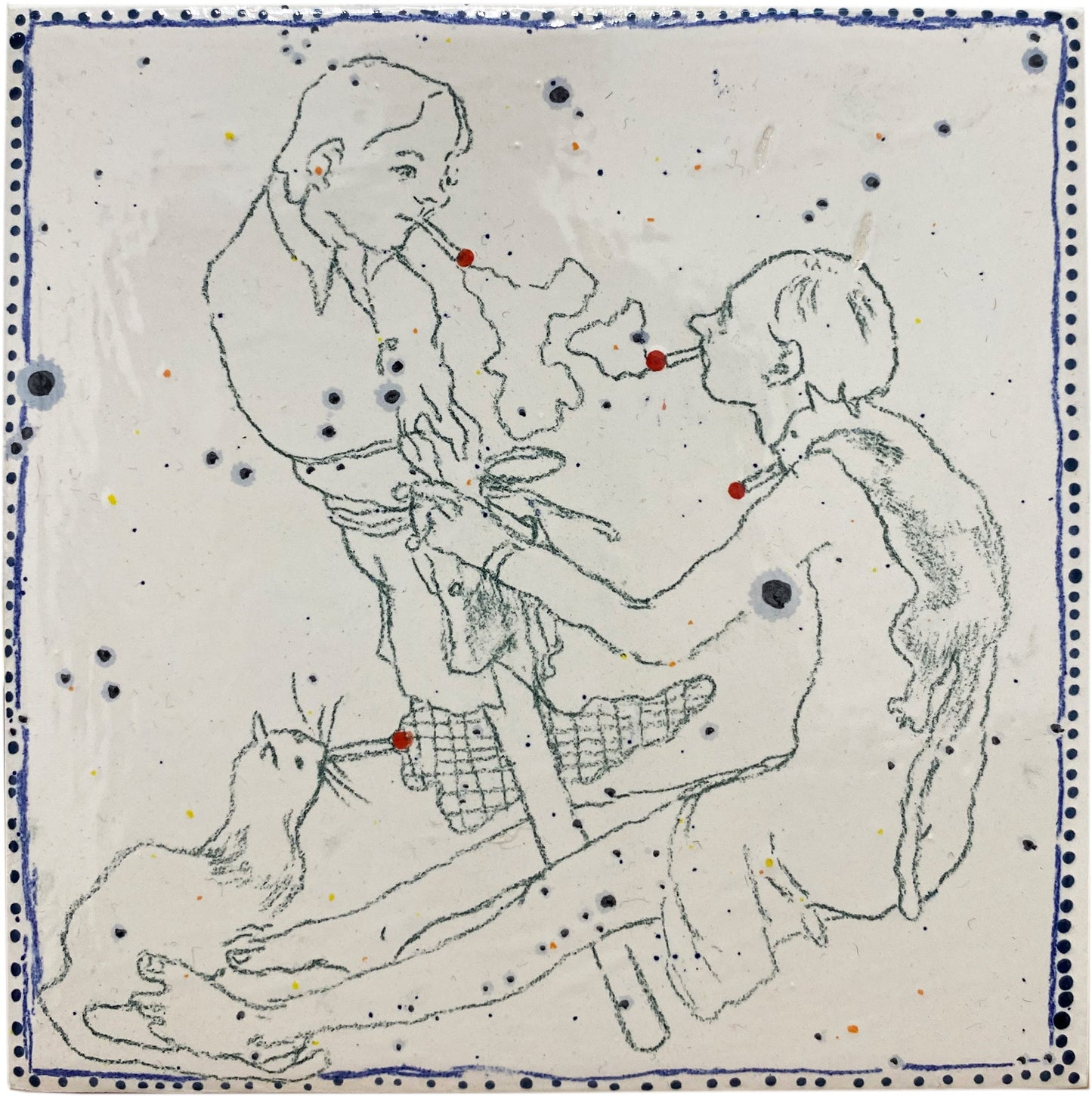 Ceramic tile by Dasha Shishkin