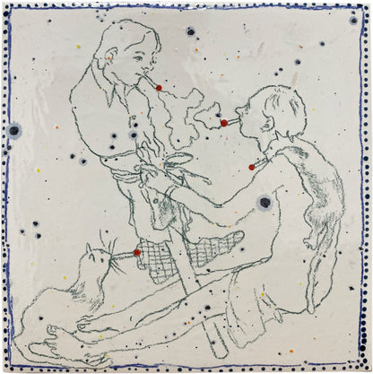 Ceramic tile by Dasha Shishkin