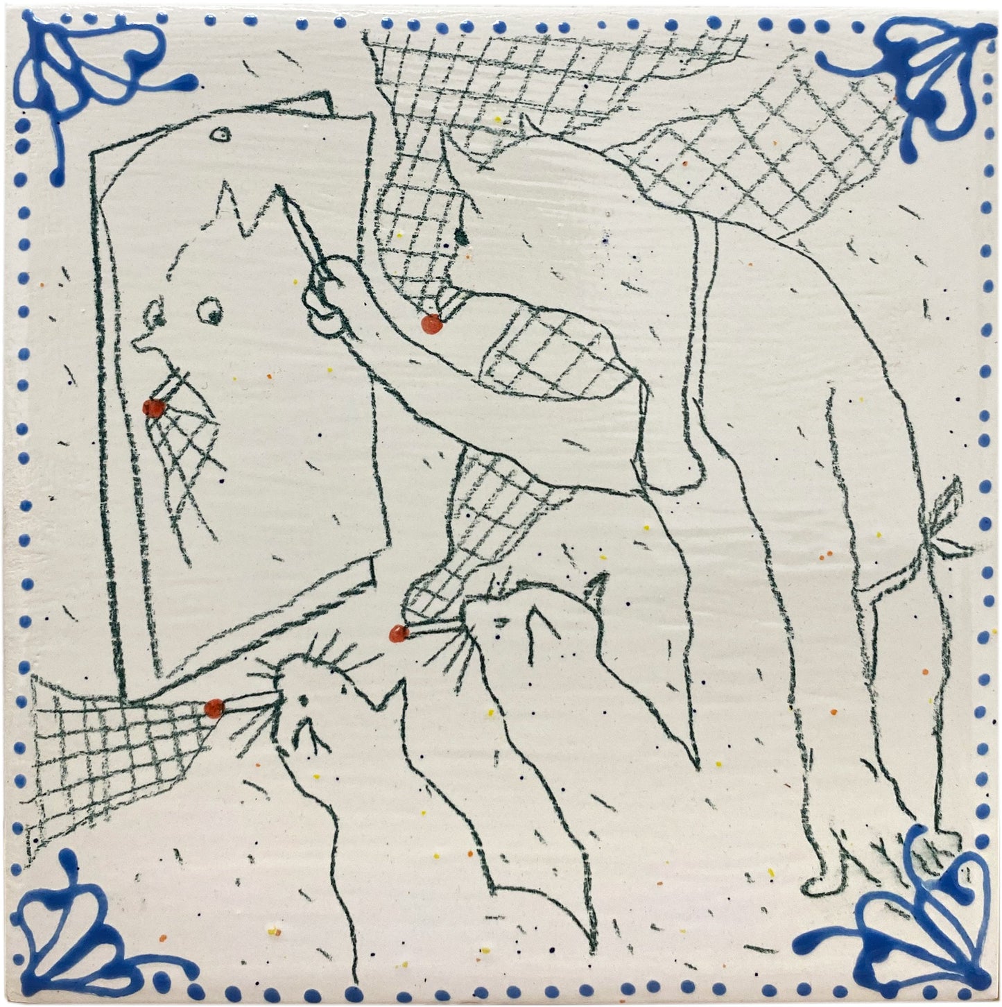 Ceramic tile by Dasha Shishkin