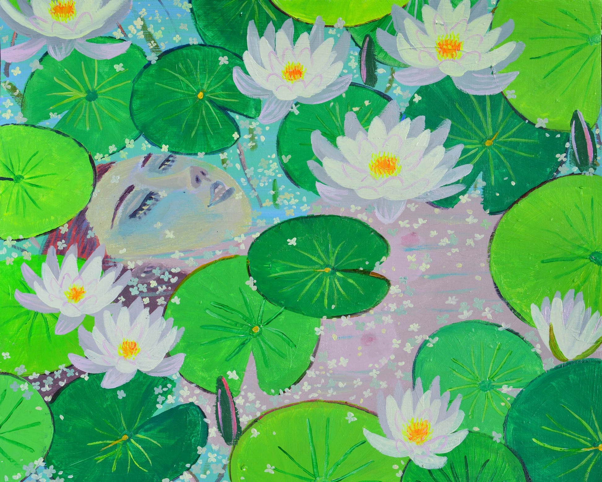 Painting by Laura López Balza