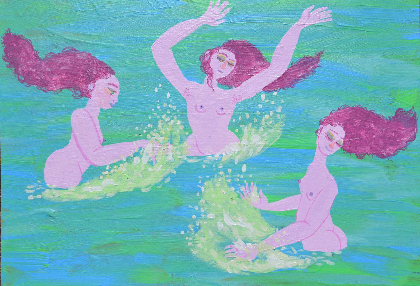 Painting by Laura López Balza