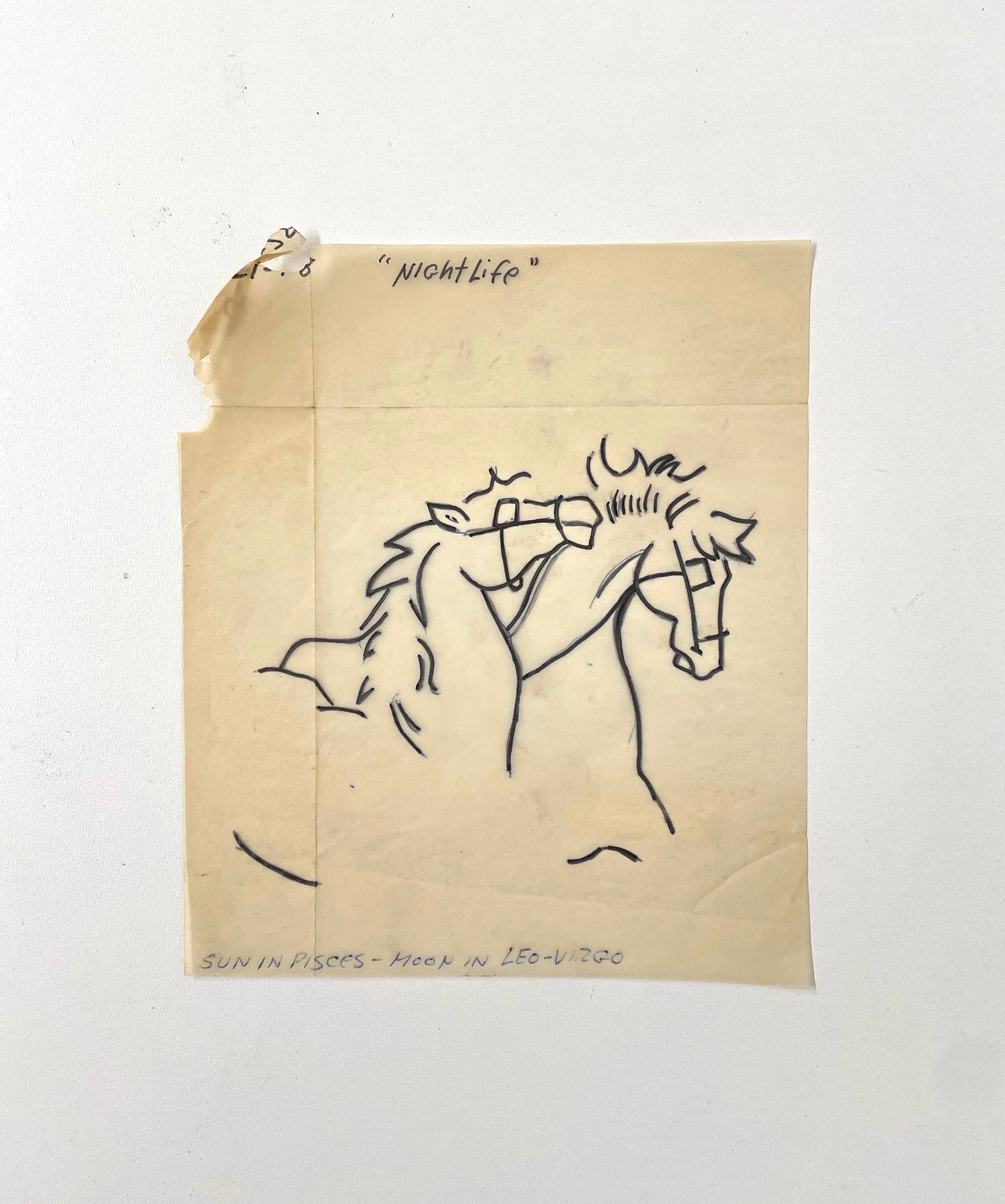 Untitled (Nightlife), 1980's