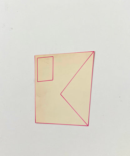 Untitled (Shaped Drawing), 1980's