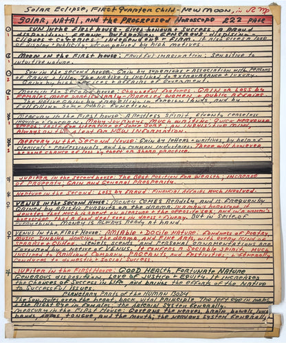 Untitled (Solar Eclipse), 1980's