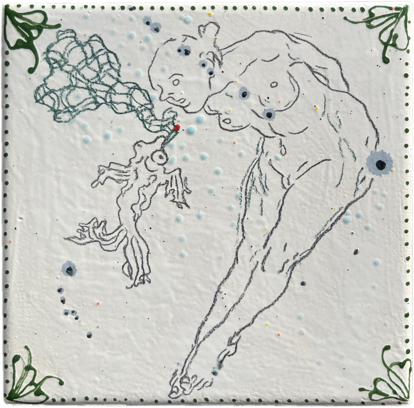 Ceramic tile by Dasha Shishkin