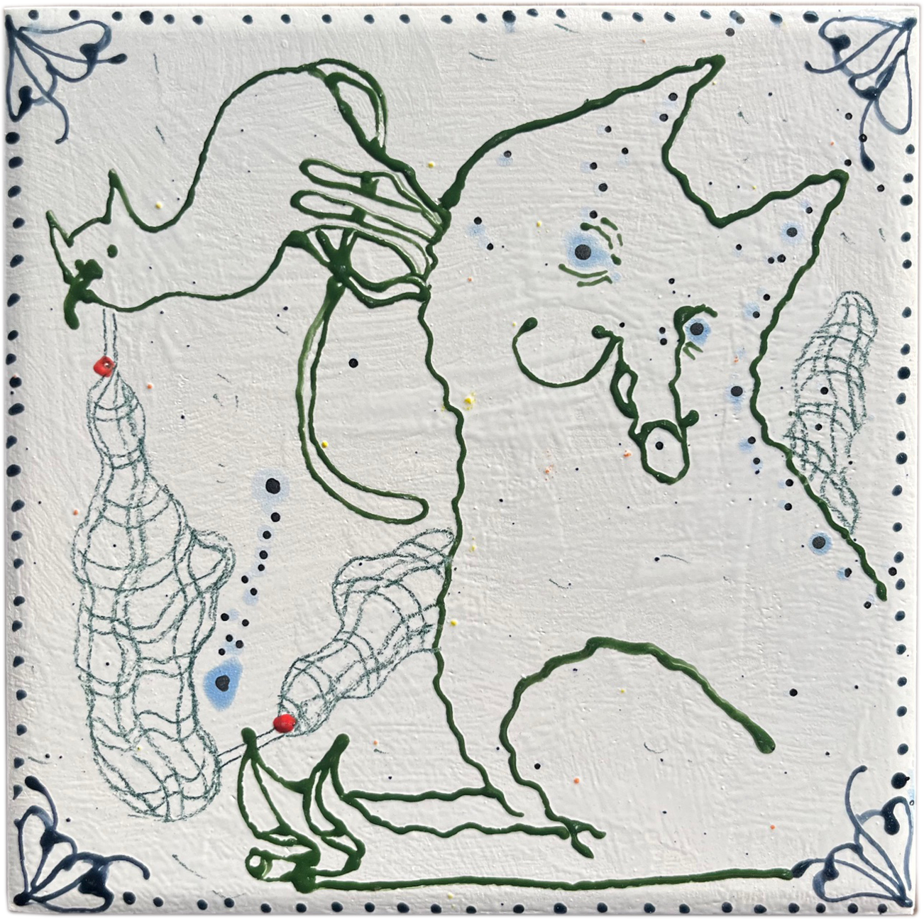 Ceramic tile by Dasha Shishkin