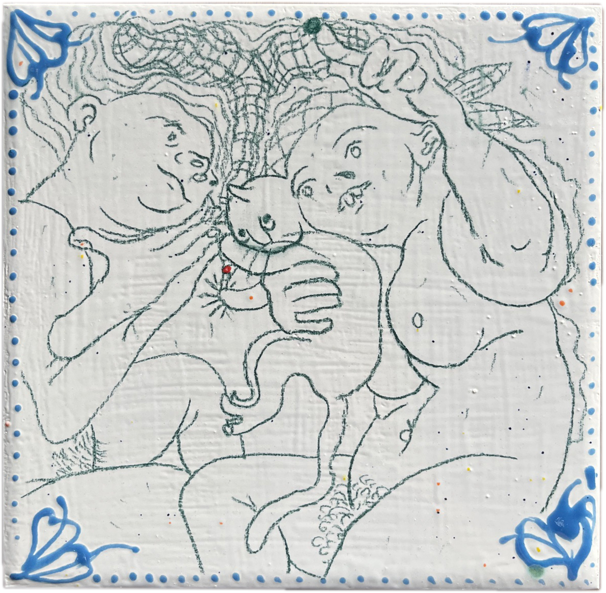 Ceramic tile by Dasha Shishkin