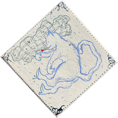 Ceramic tile by Dasha Shishkin