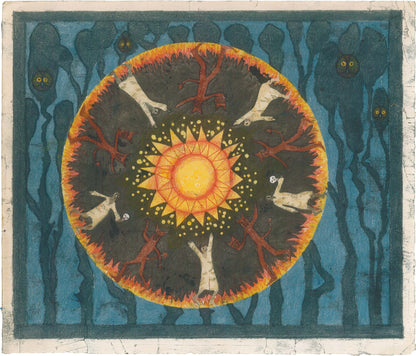 Autumnal ring of fire of exchanging a kind of humanity, 2025