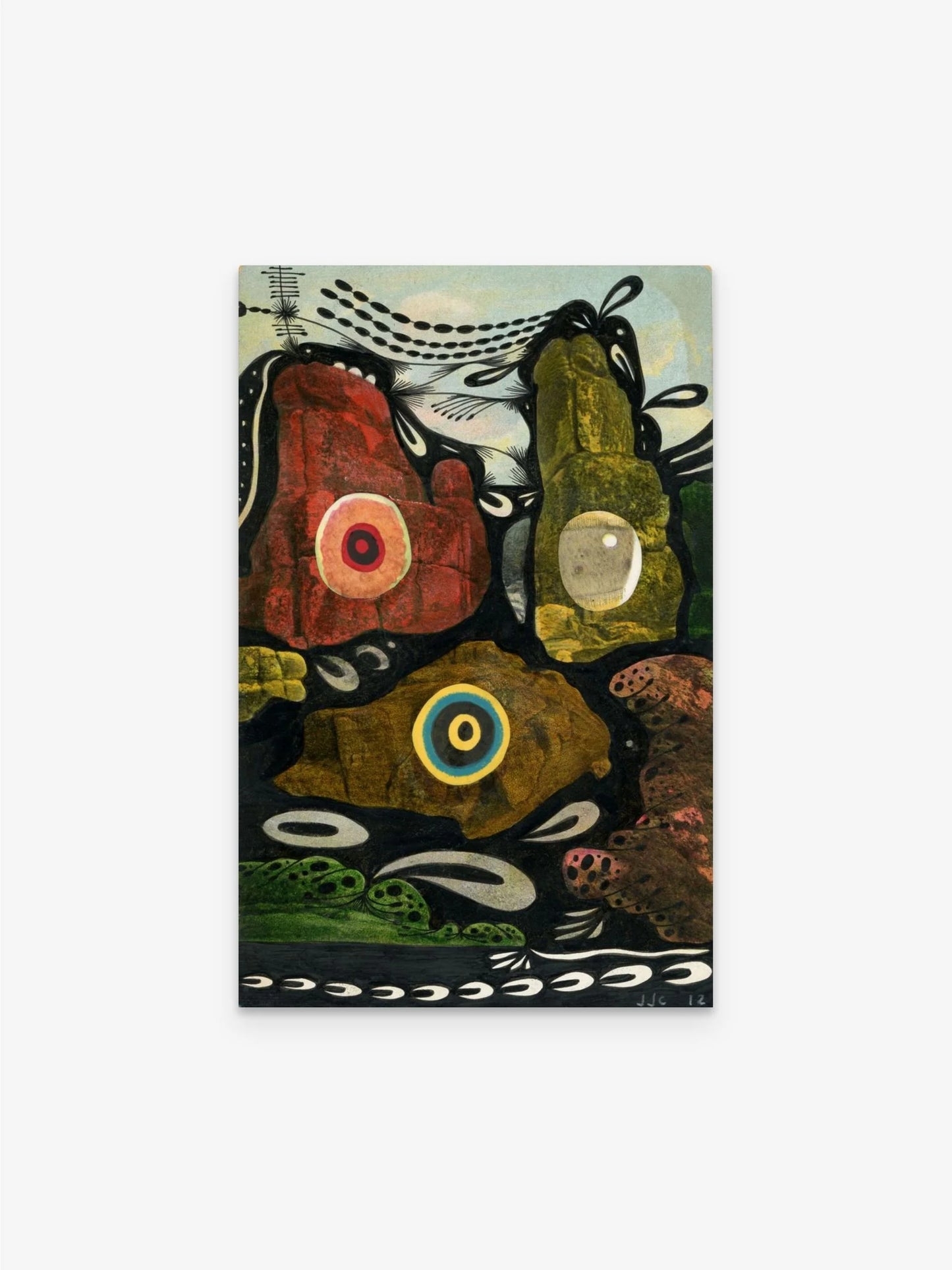 JJ Cromer postcard artwork