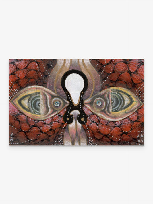 JJ Cromer postcard artwork