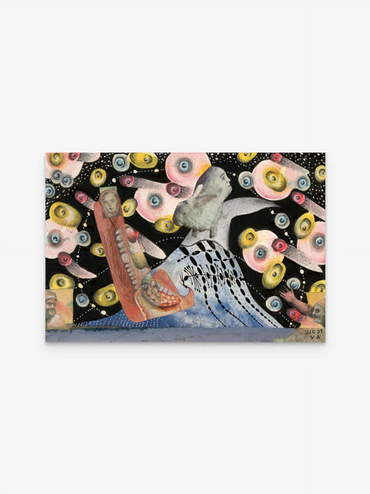 JJ Cromer postcard artwork