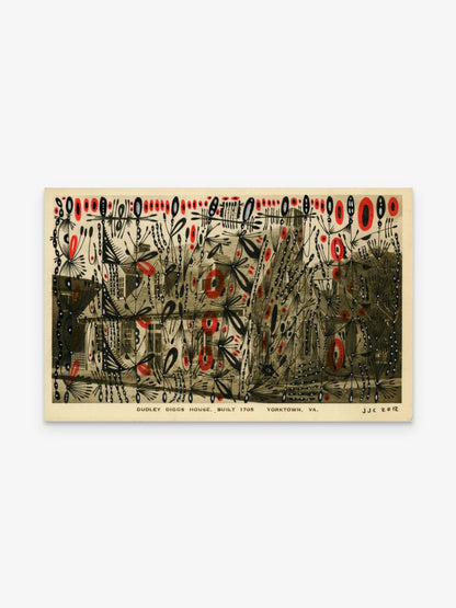JJ Cromer postcard artwork