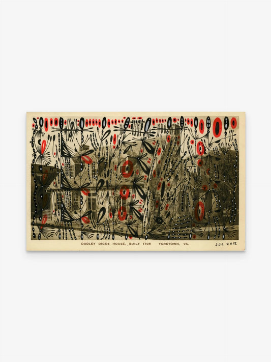 JJ Cromer postcard artwork