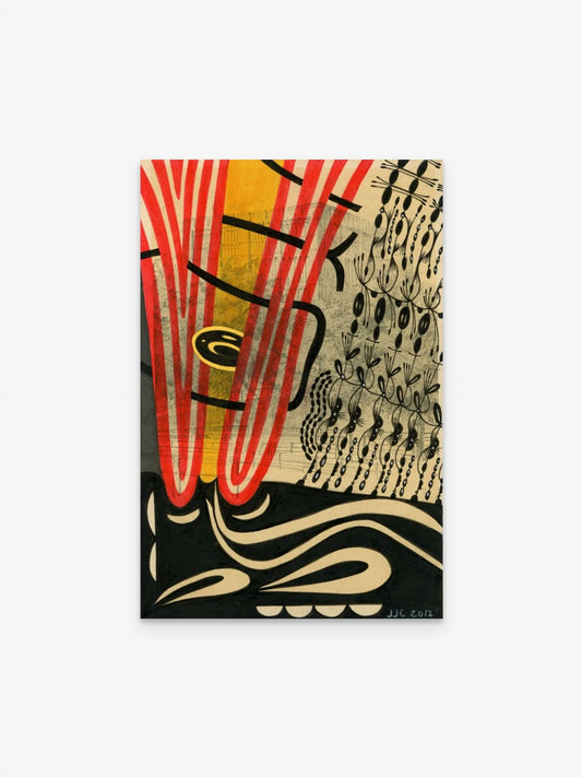 JJ Cromer postcard artwork