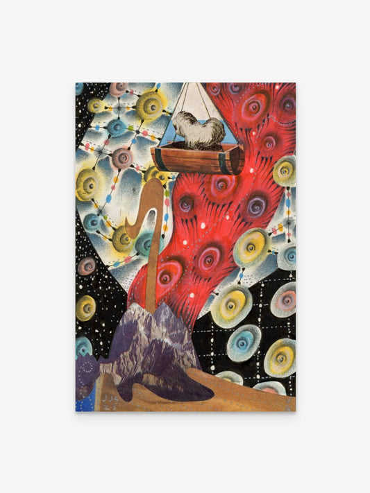 JJ Cromer postcard artwork